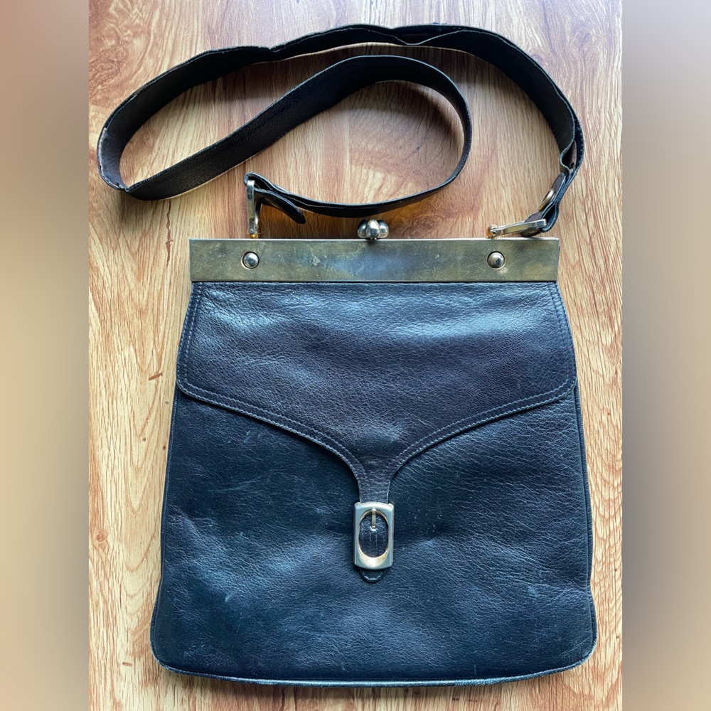 Vintage Leather Shoulder Bag